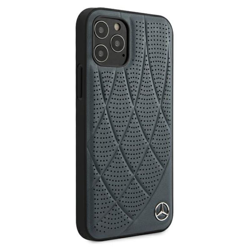 1-104 Apple iPhone 12 Pro Max Donker Blauwe Mercedes-Benz Hard Back cover hoesje - Afbeelding 1