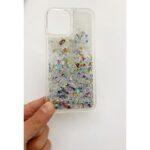 Apple iPhone 12 Pro Max bloem Glitters Siliconen TPU Case BlingBling
