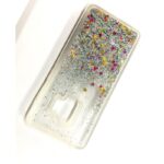 Samsung Galaxy S9 grijs Hoesje Glitters Siliconen TPU Case BlingBling