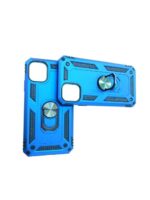 Apple iPhone 12 / iPhone 12 Pro Rood Ring Kickstand Telefoonhoesje - Afbeelding 10