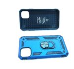 Apple iPhone 12 / iPhone 12 Pro Rood Ring Kickstand Telefoonhoesje - Afbeelding 3