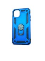 Apple iPhone 12 / iPhone 12 Pro Rood Ring Kickstand Telefoonhoesje - Afbeelding 4