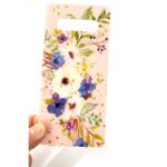 Samsung Galaxy S10 Plus Rose bloem Hoesje Siliconen TPU Case - Afbeelding 2