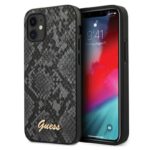Apple iPhone 12 Pro Zwart Guess Marble Hard Back cover hoesje - Afbeelding 3