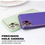 Apple iPhone 12 achterkant TPU Luxe High Quality Leather Case - Afbeelding 2