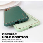 Apple iPhone 12 Pro Max Back Cover Luxe High Quality Leather Case - Afbeelding 7