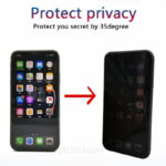 Apple iPhone 12 Pro Max Privacy Tempered Glass Screenprotectors - Afbeelding 3