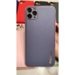 Apple iPhone 12 Pro Max Back Cover Luxe High Quality Leather Case - Afbeelding 2