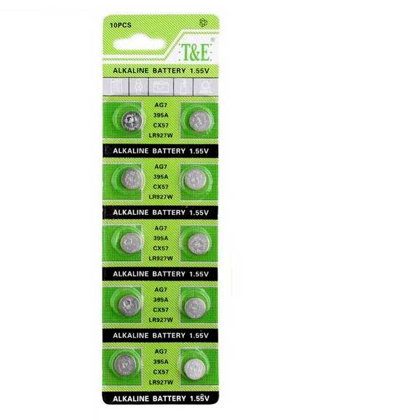 7-2 Battery Alkaline AG7-LR927-395-SR927-195 - Afbeelding 1