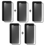 Apple iPhone 6 Plus / 6S Plus Zwarte Privacy Tempered Glass Screenprotectors - Afbeelding 8