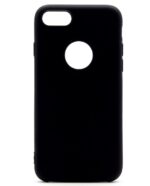 Apple iPhone 7 PLUS / 8 Plus Silicone zwart back cover hoesje - Afbeelding 3