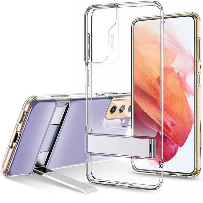 9-5 Samsung Galaxy S21/S30 Origineel Samsung Clear Standing back cover hoesje - Afbeelding 1
