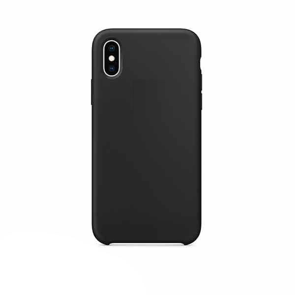 Apple iPhone X-XS Hoesje silicone zwart Apple iPhone X/XS Hoesje silicone zwart - Afbeelding 1