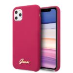 Guess Iphone 11 Pro Max roze achterkant hoesje - Afbeelding 3