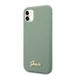 Guess iPhone 11 licht groen achterkant hoesje