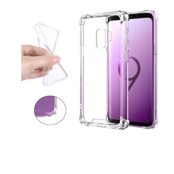 Galaxy S9 plus antishock Hoesje silicone doorzichtig Galaxy S9 plus antishock Hoesje silicone doorzichtig - Afbeelding 1