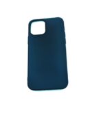 Apple iPhone 12 Zwart Silicone achterkant hoesje