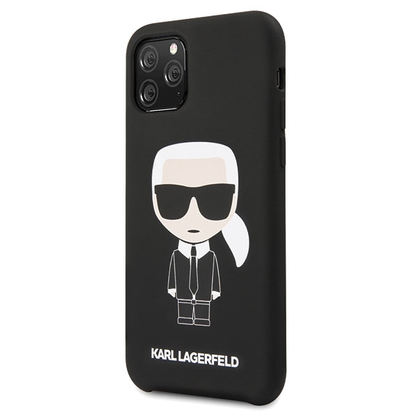 KLHCN58SLFKBK-2-d Apple iphone 11 Pro Max Karl Lagerfeld Back cover hoesje - Afbeelding 1
