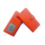 Apple iPhone 11 pro echt leer bruine boek hoesje met extra vakjes voor pasjes - Afbeelding 2