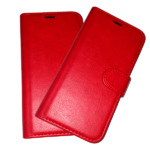 Samsung  Galaxy A10/M10 boekcase rode  hoesje met extra vakjes voor pasjes en brief geld