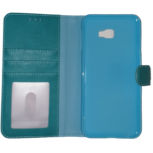 Samsung  Galaxy J4 Bookcase blauw hoesje