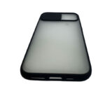 Apple iPhone 11 Pro Max Zwart achterkant 3D Matte TPU hoesje - Afbeelding 3