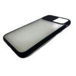 Apple iPhone 11 Pro Max Zwart achterkant 3D Matte TPU hoesje - Afbeelding 5