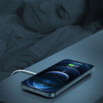 Wireless Induction Charger QI Universal Fast Charge magnetic – C03 with stand 15W White (min.2A)