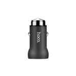 Hoco autolader 1xUSB QC 2.0 2.1A keuze uit zilver en zwart - Afbeelding 3