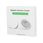 Wireless Induction Charger QI Universal Fast Charge magnetic – C03 with stand 15W White (min.2A) - Afbeelding 3