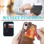 Apple iPhone  13 / 13 Pro Kunstleer Achterkant hoesje met 5 pasjes - Afbeelding 6