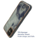 Apple iPhone 6 /6S / 7 / 8 / SE-2020 Stevige Shockproof achterkant Marmer - Afbeelding 5