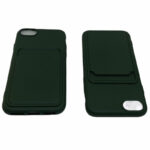 Apple iPhone 6/6S/7/8/SE 2020 Luxe achterkant TPU hoesje met Pasjes - Afbeelding 2