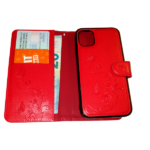 Apple iPhone 11 Pro Max Magnetische Boek flip case cover, bescherm hoesje met extra vakjes voor pasjes en brief geld