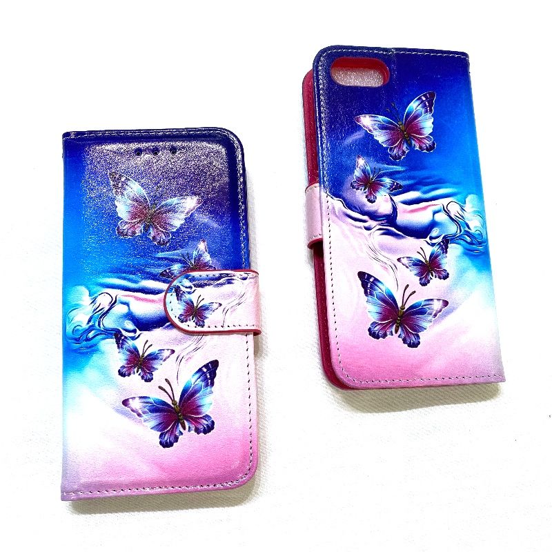 iphone-7_8_Se-2020-61 Apple iPhone 7/8/ SE 2020 Print Portemonnee Boek hoesje - Afbeelding 1