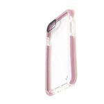 Apple iPhone 7/8/SE-2020 Rood Stevige Siliconen Transparant achterkant hoesje