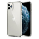 Apple iPhone 11 pro max Silicone transparant hoesje met gratis Tempered Glass Screenprotector