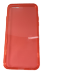 Apple iPhone 6 rood doorzichtig achterkant hoesje - Afbeelding 2