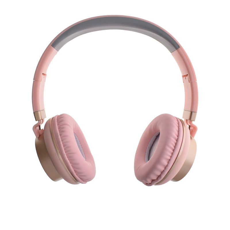 kop_telefoon-57 HD stereo bluetooth headset Keuze uit Roze en Goud - Afbeelding 1