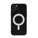 Apple iPhone 12 Pro Max Zwart MagSilicone hoesje - Afbeelding 2