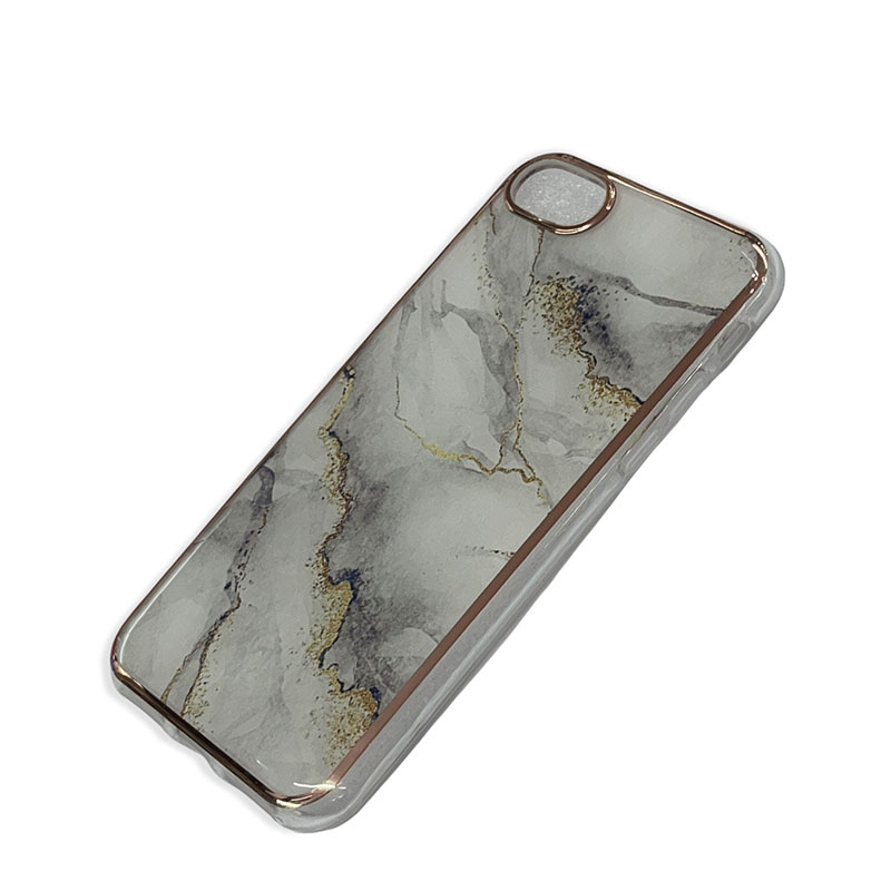 marmer-32 Apple iPhone 6 /6S / 7 / 8 / SE-2020 Stevige Shockproof achterkant Marmer - Afbeelding 1