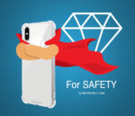 Apple iPhone XR Silicone transparant antishock extra stevige hoesje - Afbeelding 2