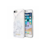 Apple iPhone 7/8/SE 2020 Wit Guess Marble Hard Back cover hoesje - Afbeelding 5