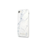 Apple iPhone 7/8/SE 2020 Wit Guess Marble Hard Back cover hoesje - Afbeelding 2