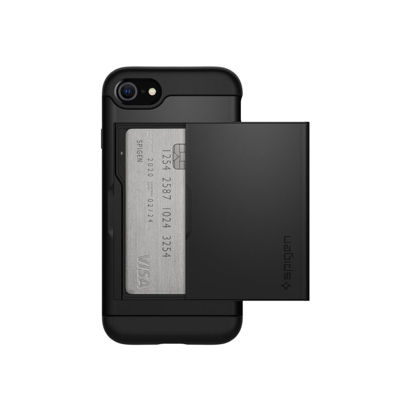 merk-hoesje-128 Apple iPhone 7/8/SE 2020 Slim Armor Wallet back cover - Afbeelding 1