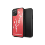 Apple iPhone 12 Pro Max Rood Karl Lagerfeld Hard Back cover hoesje - Afbeelding 2