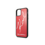 Apple iPhone 12 Pro Max Rood Karl Lagerfeld Hard Back cover hoesje - Afbeelding 3