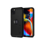 Apple iPhone 12 Pro Max  Zwart Spigen Hard Back cover hoesje - Afbeelding 4