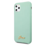 Apple iPhone 12 Pro Max Groen Guess Marble Hard Back cover hoesje - Afbeelding 4