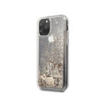 Apple iPhone 12 mini  Guess Goud Glitter Hoesje